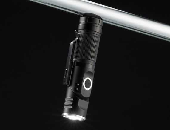Ліхтар налобний туристичний для риболовлі National Geographic Iluminos Led Flashlight head mount 450 lm | Зображення 7
