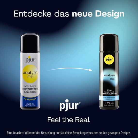 Анальне мастило Pjur Analyse Me! Comfort Water 250 мл, на водній основі Sex Aura | Зображення 1