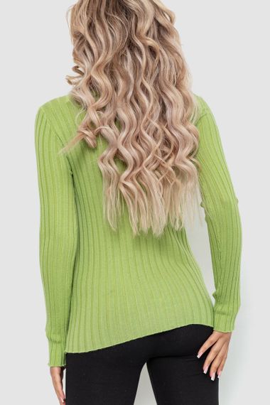 Гольф жіночий однотонний, колір фісташковий, 204R043 | Зображення 3