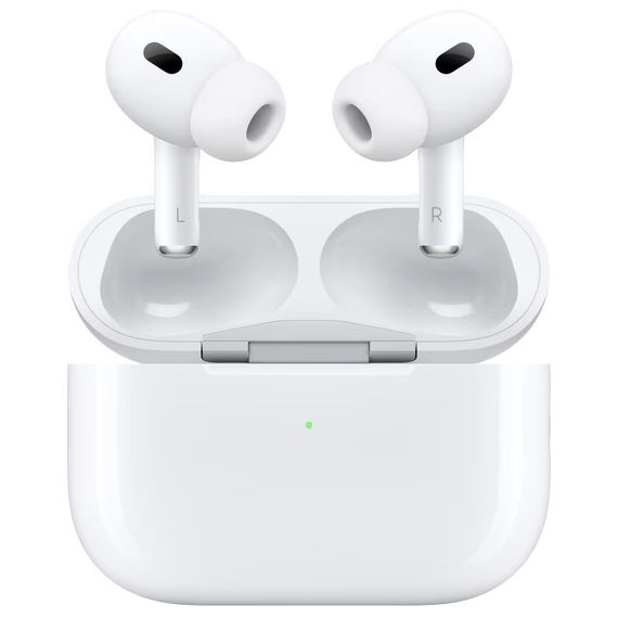 Бездротові TWS навушники Airpods Pro 2 ANC USB-C Wireless Charging Case for Apple (AAA) White