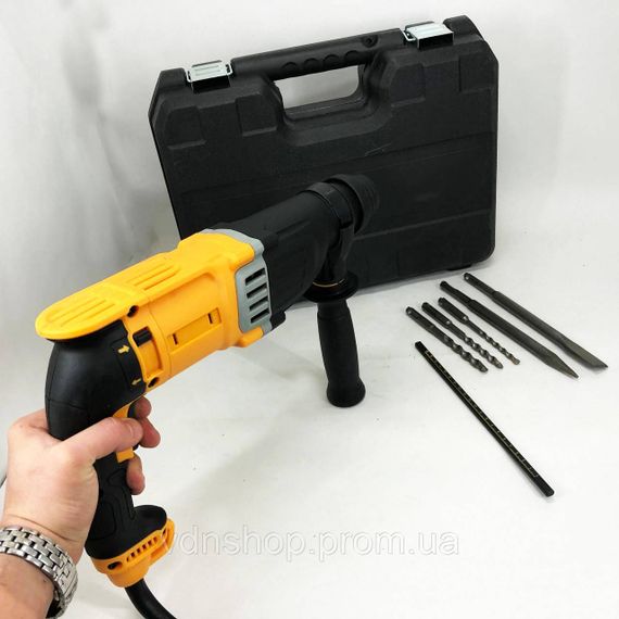 Перфоратор для свердління отворів, Мережевий перфоратор для будівельних робіт Потужний HD-77