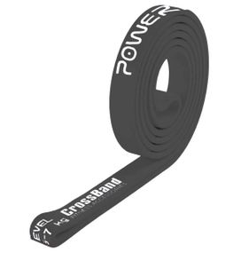 Еспандер-петля (гумка для фітнесу і кроссфіту) PowerPlay 4115 Power Band Чорна (2-7kg) (PP_4115_Black_(2-7 kg))