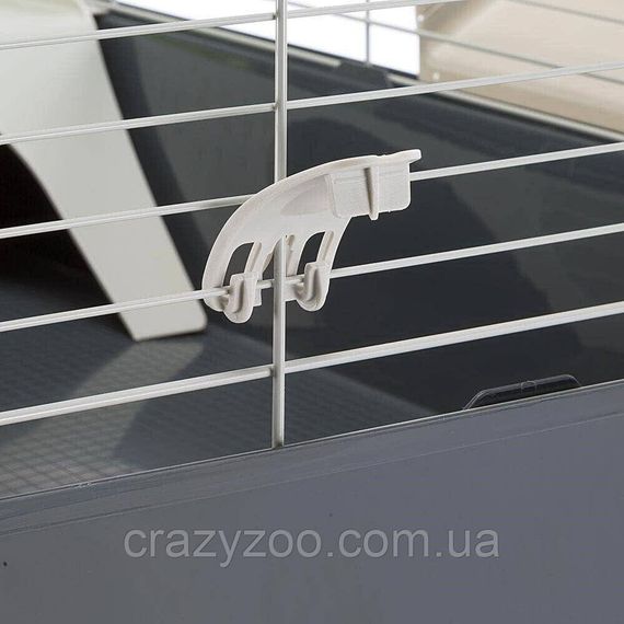 Клітка для кроликів та морських свинок Ferplast Rabbit 100 темно-сіра 95х57х46 см 57052370 | Зображення 4