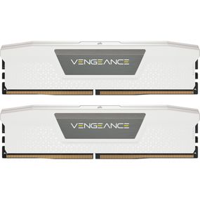 Модуль пам&#039;яті для комп&#039;ютера DDR5 32GB (2x16GB) 5200 MHzVengeance White Corsair (CMK32GX5M2B5200C40W)