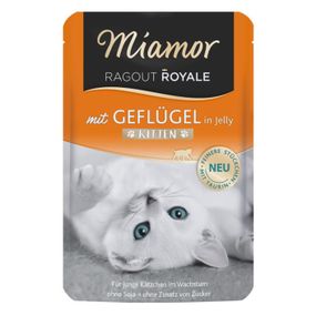 Вологий корм із птахом для кошенят Miamor Ragout Royale Kitten Mit Geflügel, 100 гр