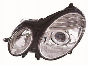 Фара Передняя Mercedes W211 2006-2008  Правая H7/H7 С Повротн., Электро регулировка