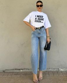 Футболка жіноча з принтом повсякденна XL Білий