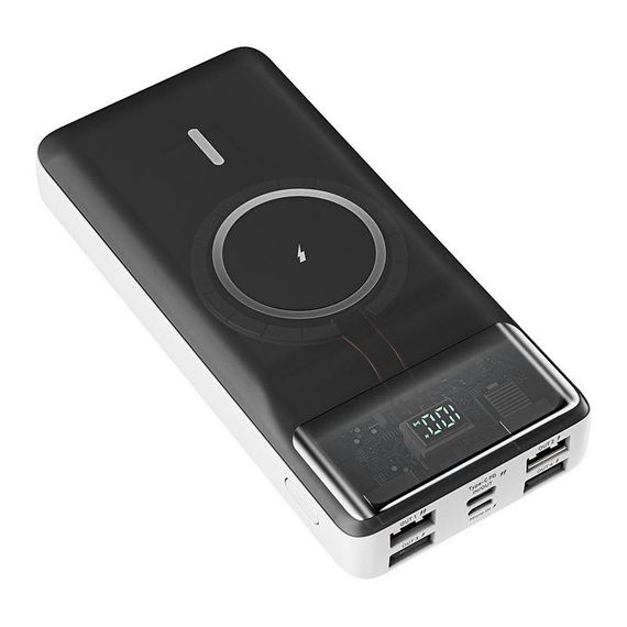 Power Bank з бездротовою зарядкою 20000 mAh KONFULON M17W (47227-M17W_859) | Зображення 2