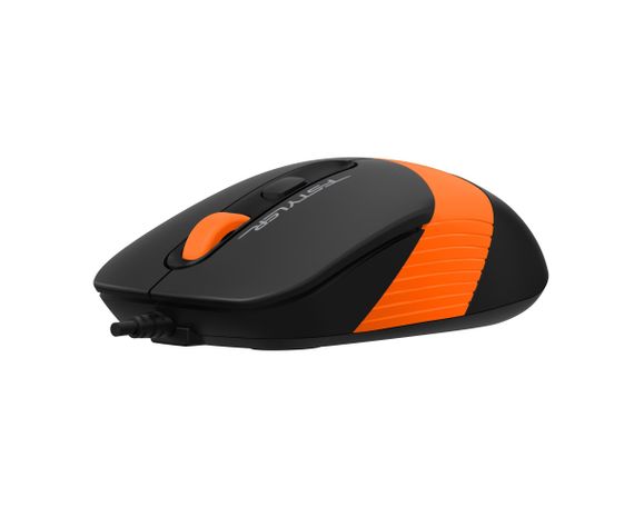Миша комп'ютерна провідна A4Tech Fstyler FM10S Black/Orange оранжева | Зображення 3