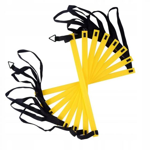 Координаційні сходи для тренування швидкості Power System PS-4087 Agility Speed Ladder Black/Yellow | Зображення 4