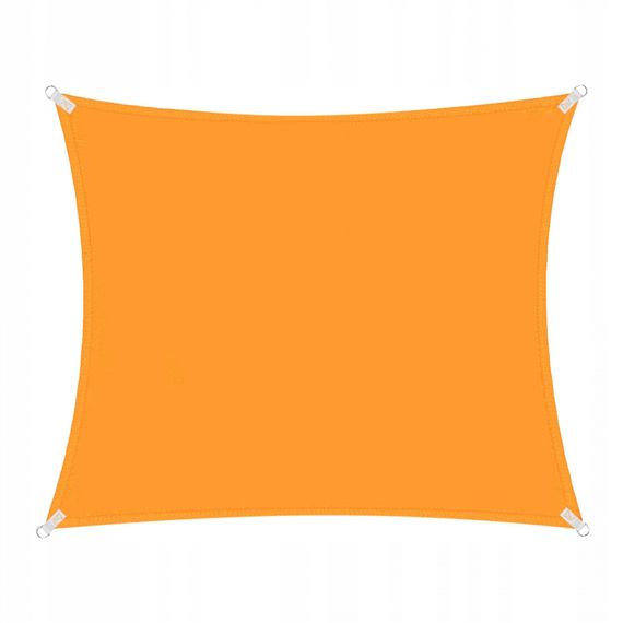 Тент-парус тіньовий Springos для дому, саду та туризму 4 x 4 м SN1027 Orange | Зображення 3