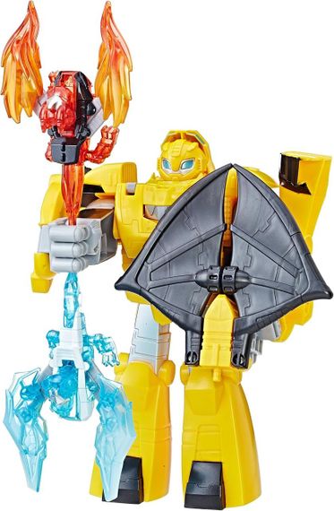 Трансформер Бамблби 25 см Оригинал Hasbro Transformers Rescue Bots Knight Watch Bumblebee | Зображення 1