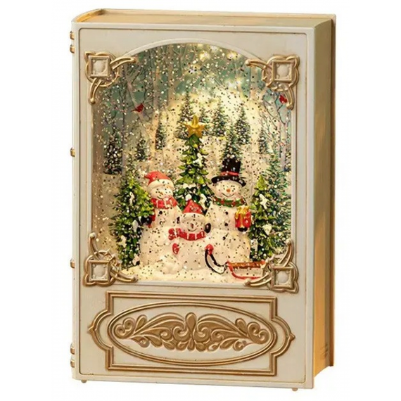 Новорічний нічник книга музичний XMAS WDL-24023B 19,1 см (47698-10092_818) | Зображення 2