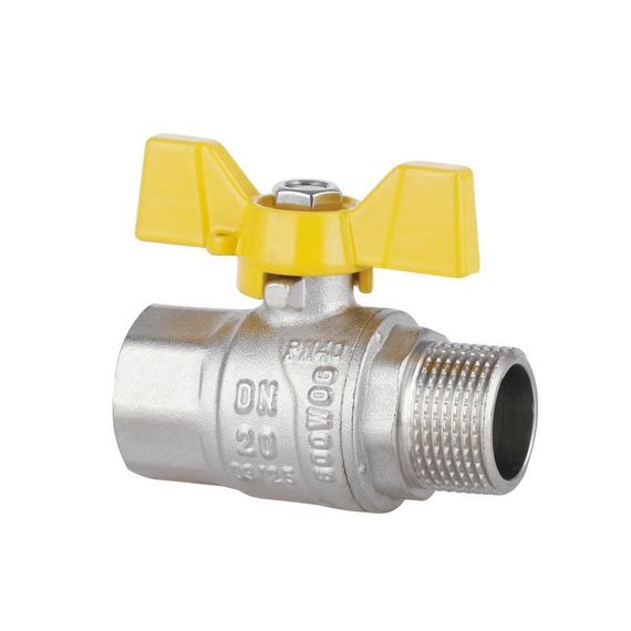 Кран кульовий Thermo Alliance Forte 3/4" ВЗ для газу (метелик) SF607G20 | Зображення 2