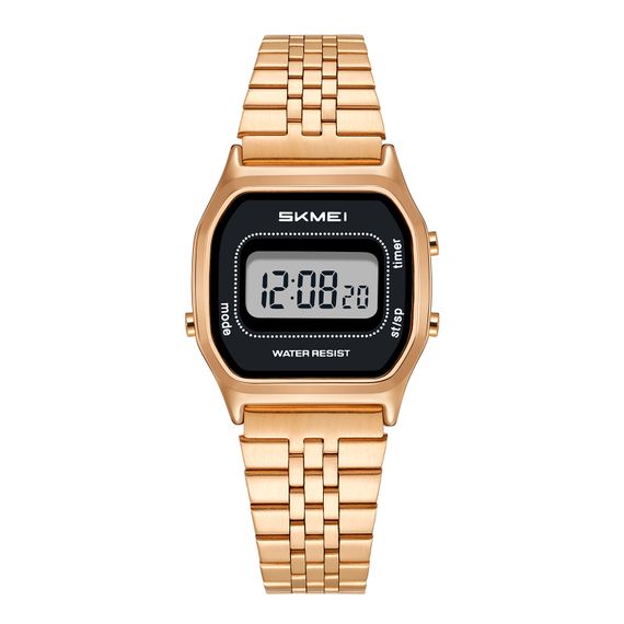 Жіночий годинник Skmei 2651RG Rose Gold у кольорі рожеве золото з металевим браслетом