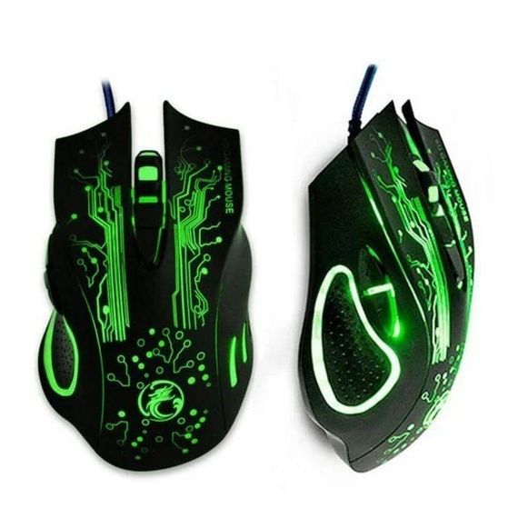 Ігрова дротова миша з регульованим DPI до 7200, RGB підсвічуванням, ергономічним дизайном XPRO X9 (lp-80556_239) | Зображення 3