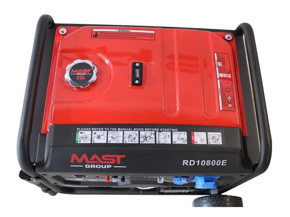 Бензиновий генератор MAST GROUP + газова плитка Orcamp CK-505 + електричний обігрівач Gardyer HE2000 та лійка (KRD10800E) | Зображення 1