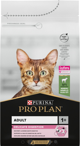 Сухий корм PRO PLAN Adult 1+ Delicate Digestion для дорослих котів із чутливим травленням, ягня 1.5кг