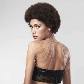 Цепочка на плечи Bijoux Indiscrets серебристая sexstyle