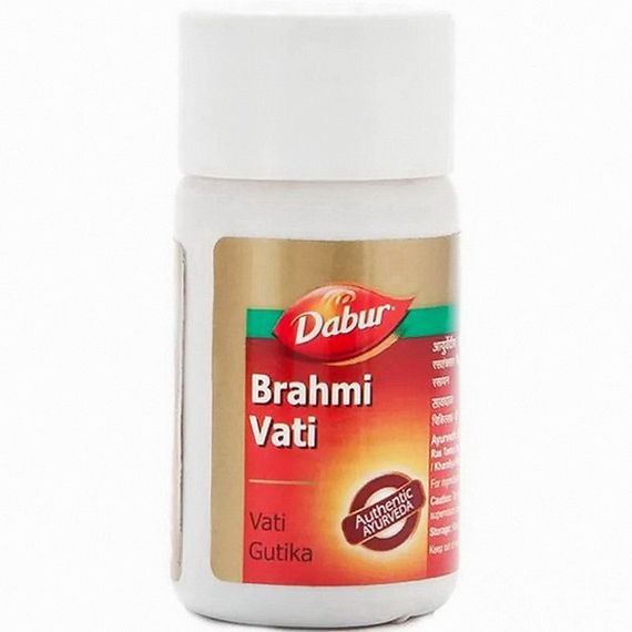 Комплекс для профілактики нервової системи Dabur Brahmi Vati 40 Tabs