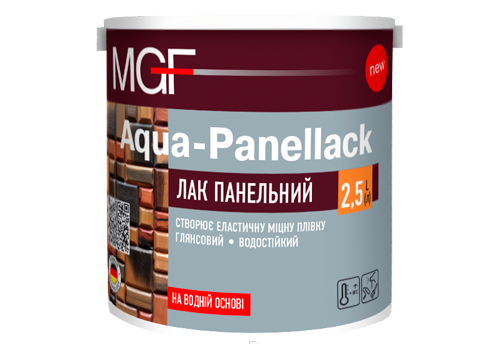 Лак панельный MGF Agua-Panellak 2.5л