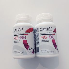 Mg + B6 Магній + В6 OstroVit 90 таблеток