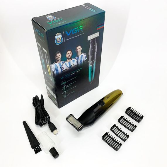 Бритви електричні VGR V-339 GOLD, Бритва-тример для чоловіків, Акумуляторний тример для гоління ZM-58 | Зображення 6