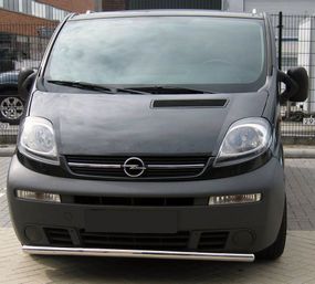 Передняя защита ST008 (нерж.) 60 мм для Opel Vivaro 2001-2015 гг