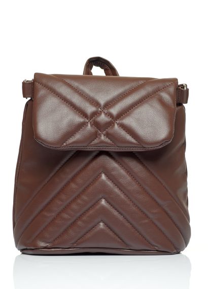 Жіночий рюкзак Sambag Loft QSH шоколадний 30 x 26 x 14 см (22011020) | Зображення 2