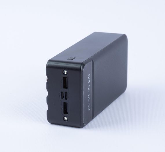 Павербанк зовнішній акумулятор XPRO PR164 30000mAh з індикацією заряджання чорний (40591-01) | Зображення 2