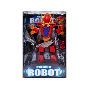 Дитяча іграшка Робот Police 3 2018-26 зі зброєю Червоний