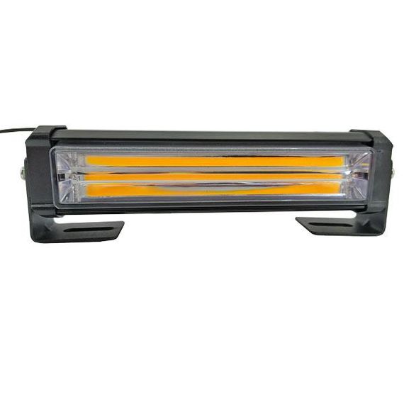 Проблисковий LED-маячок стробоскоп 2 секції, 14 варіантів спалаху, пульт 12 - 24 V 170х40х50 мм | Зображення 1