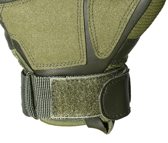 Перчатки тактические Primo Profi полнопалые, сенсорные, размер L - Army Green | Зображення 2