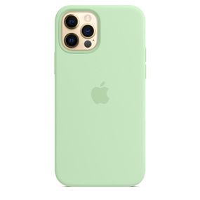 Чохол Silicone Case Full Protective (AA) для Apple iPhone 16 Pro (6.3") Зелений/Pistachio