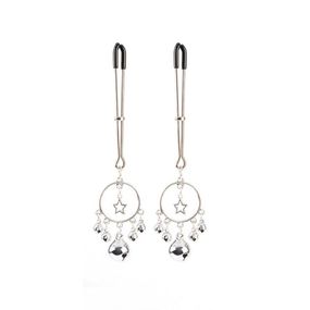 Зажимы на соски CHISA Senuelo Lure Catcher Nipple Clamps с бусинами sexstyle