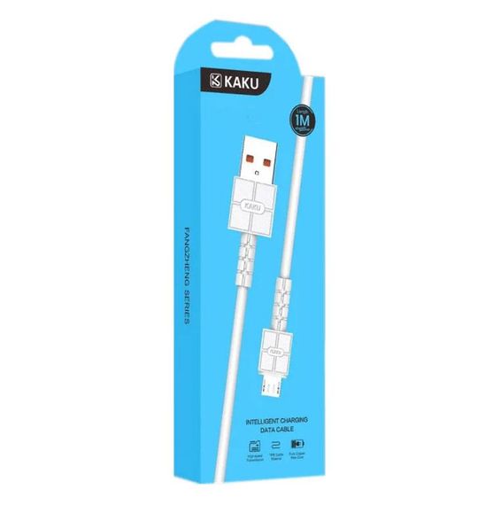 USB кабель Kaku KSC-293 USB - Micro USB 1m - White | Зображення 2