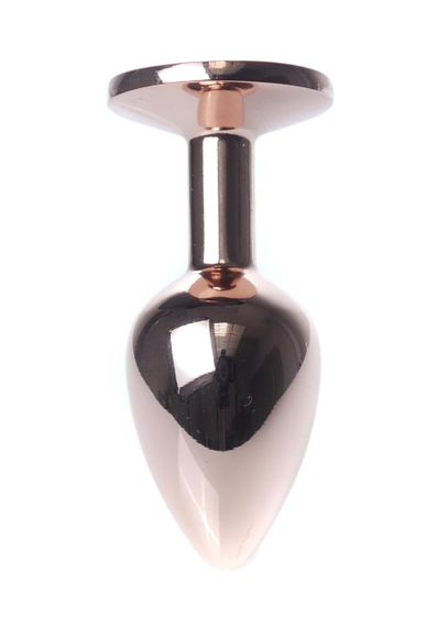 Анальна пробка - Jewellery Red Gold Plug Light Blue sexstyle | Зображення 5