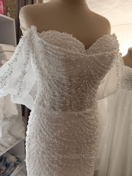 Весільна сукня, рибка,дороге мереживо