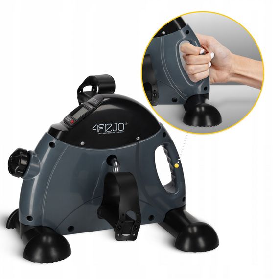 Міні велотренажер 4FIZJO Active 2 в 1 для рук та ніг MBIKE02 Grey/Black (P-5905973401708) | Зображення 4