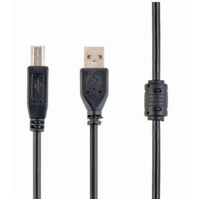 Кабель для принтера USB 2.0 AM/BM 3.0m ferrite Cablexpert (CCFB-USB2-AMBM-3M) | Зображення 2