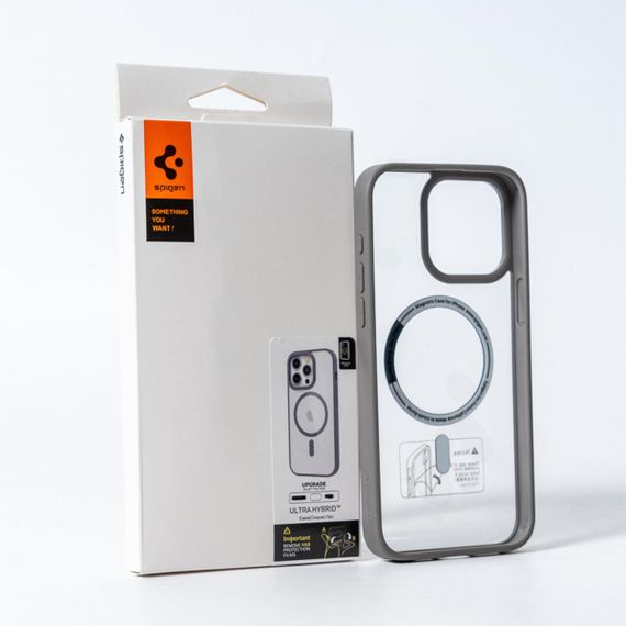 Чохол для смартфона Spigen AAA Magnetic Color for Apple iPhone 14 Pro Grey | Зображення 4