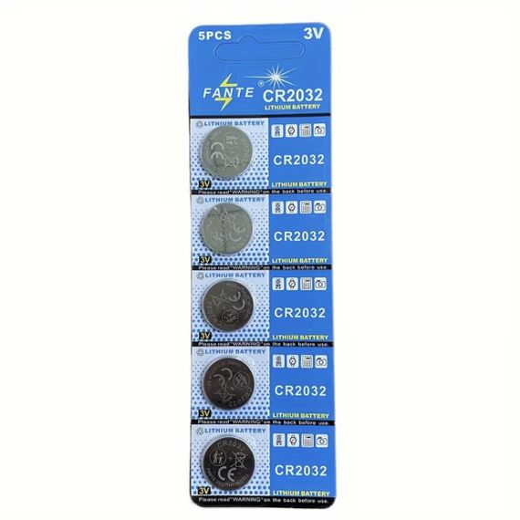 Літієва батарейка-таблетка CR2032 для дрібної техніки