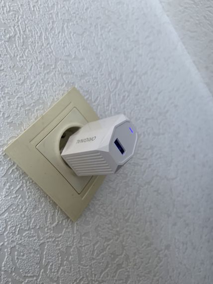 ЗЗП Мережевий Зарядний пристрій USB x 1 AC100 1USB (без паковання) | Зображення 2