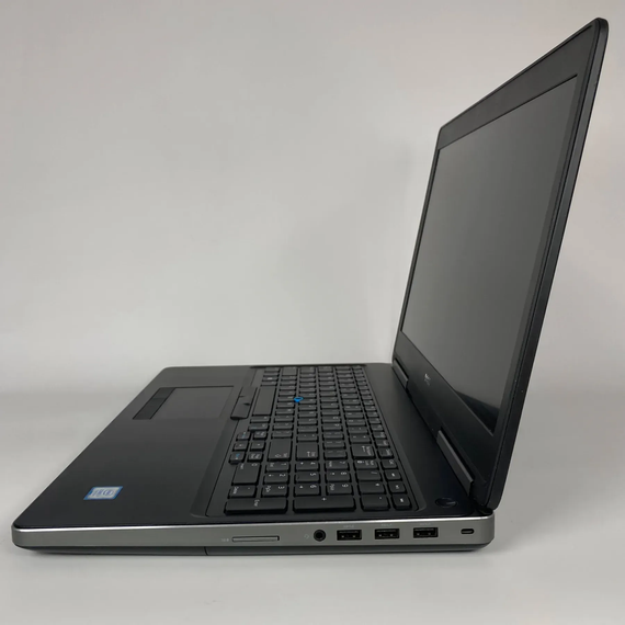 Мобильная рабочая станция Б-класс Dell Precision 7520 / 15.6" (1920x1080) IPS / Intel Core i7-7820HQ (4 (8) ядра по 2.9 - 3.9 GHz) / 16 GB DDR4 / 240 GB SSD / nVidia Quadro M1200, 4 GB GDDR5, 256-bit / WebCam / HDMI б/у + Подарок Беспроводная мышь / USB | Зображення 4
