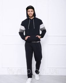 Спортивний костюм колір темно-синій розміри M, S, XL, 3XL, L, XXL FI_004549