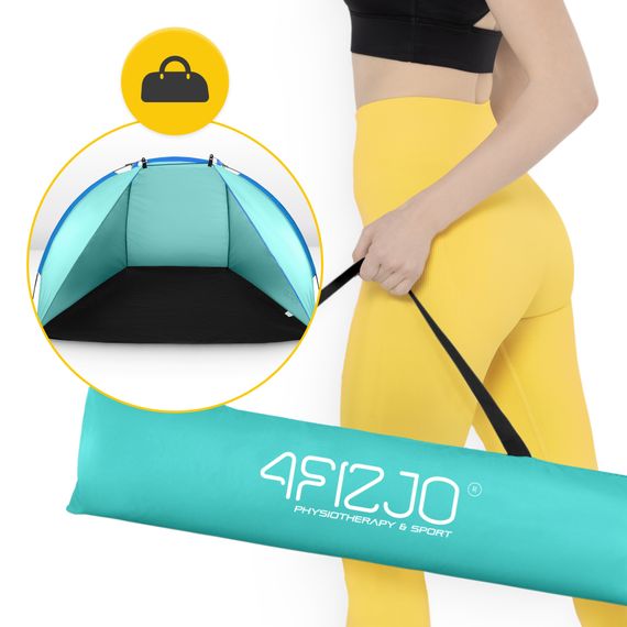 Намет пляжний 4FIZJO 200 x 115 см Sky Blue (P-5905973405188) | Зображення 4