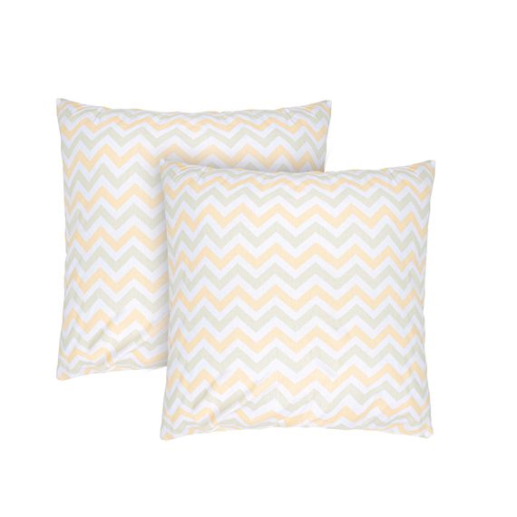 Набір наволочок Home Line 85108 Україна 70x70  Бавовна Бежевий, Помаранчевий