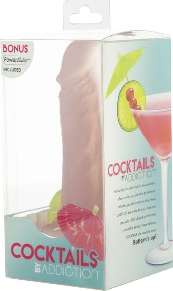 Фалоімітатор на присосці Cocktails by Addiction – Peach Bellini | Зображення 5