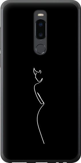 Чехол на Meizu Note 8 Силуэт1 "4590u-1610-17620"