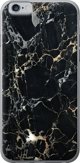 Чехол на iPhone 6s Черный мрамор "3846u-90-17620"